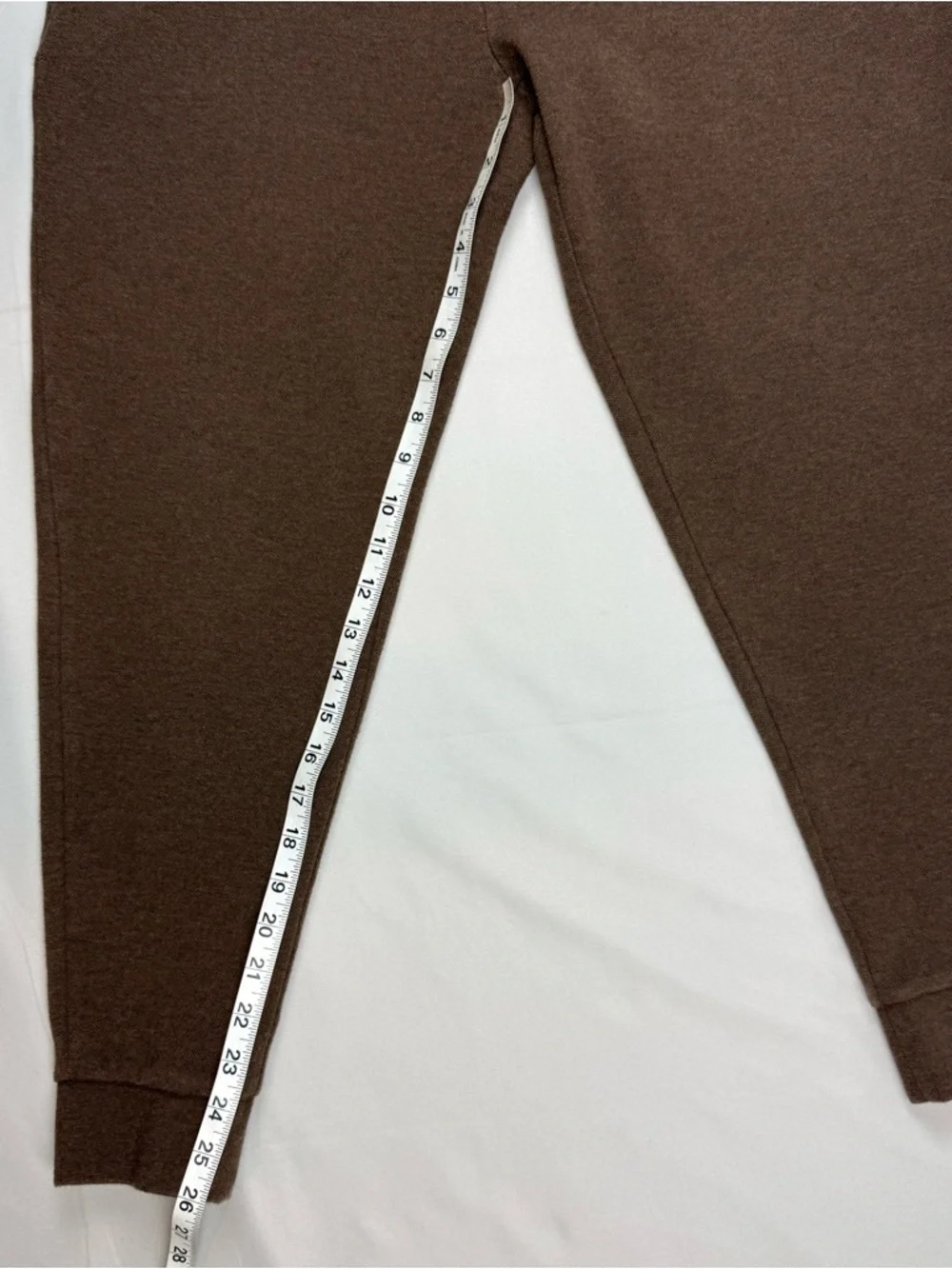 Polo Ralph Lauren Mens Textured Jogger Sweatpants Sz Medium Brown A9 - Picture 8 of 8